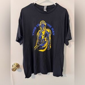 Star Wars Golden State Warriors This is the Bay T-Shirt Unisex Men’s XL